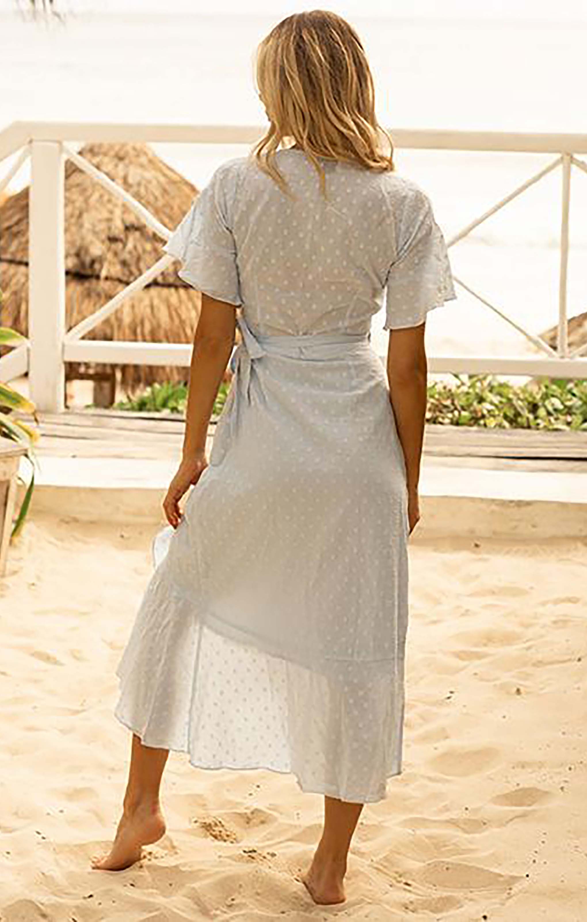 Seven Wonders Clara Blue Maxi Dress