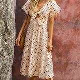 Seven Wonders Sweetheart Print Midi Dress