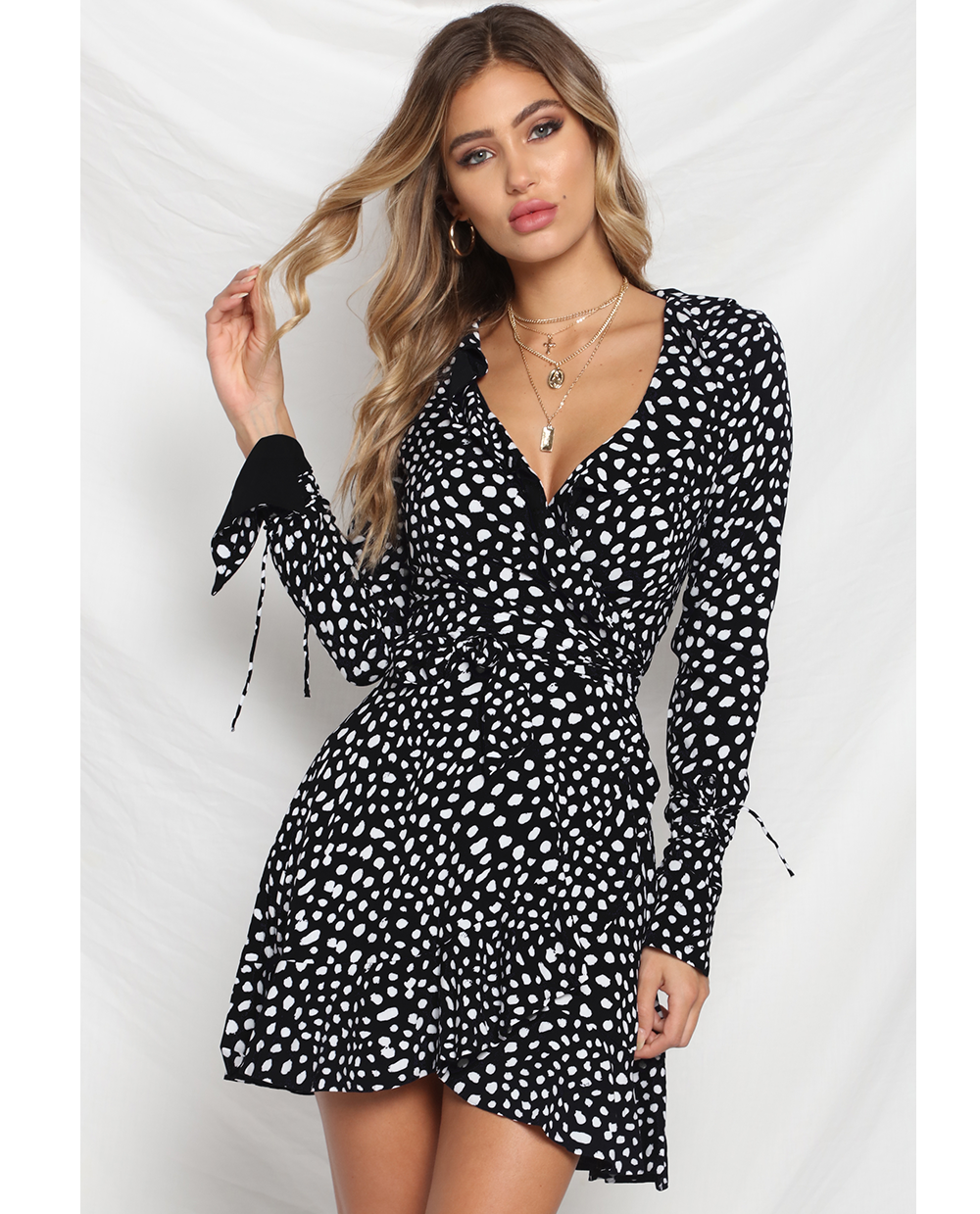 Seven Wonders Freya Wrap Mini Dress