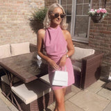 Finders Keepers Pink Mae Mini Dress