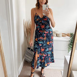 Finders Keepers Black Tropical Sally Dress