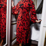 Hope & Ivy Red Gracie Dress