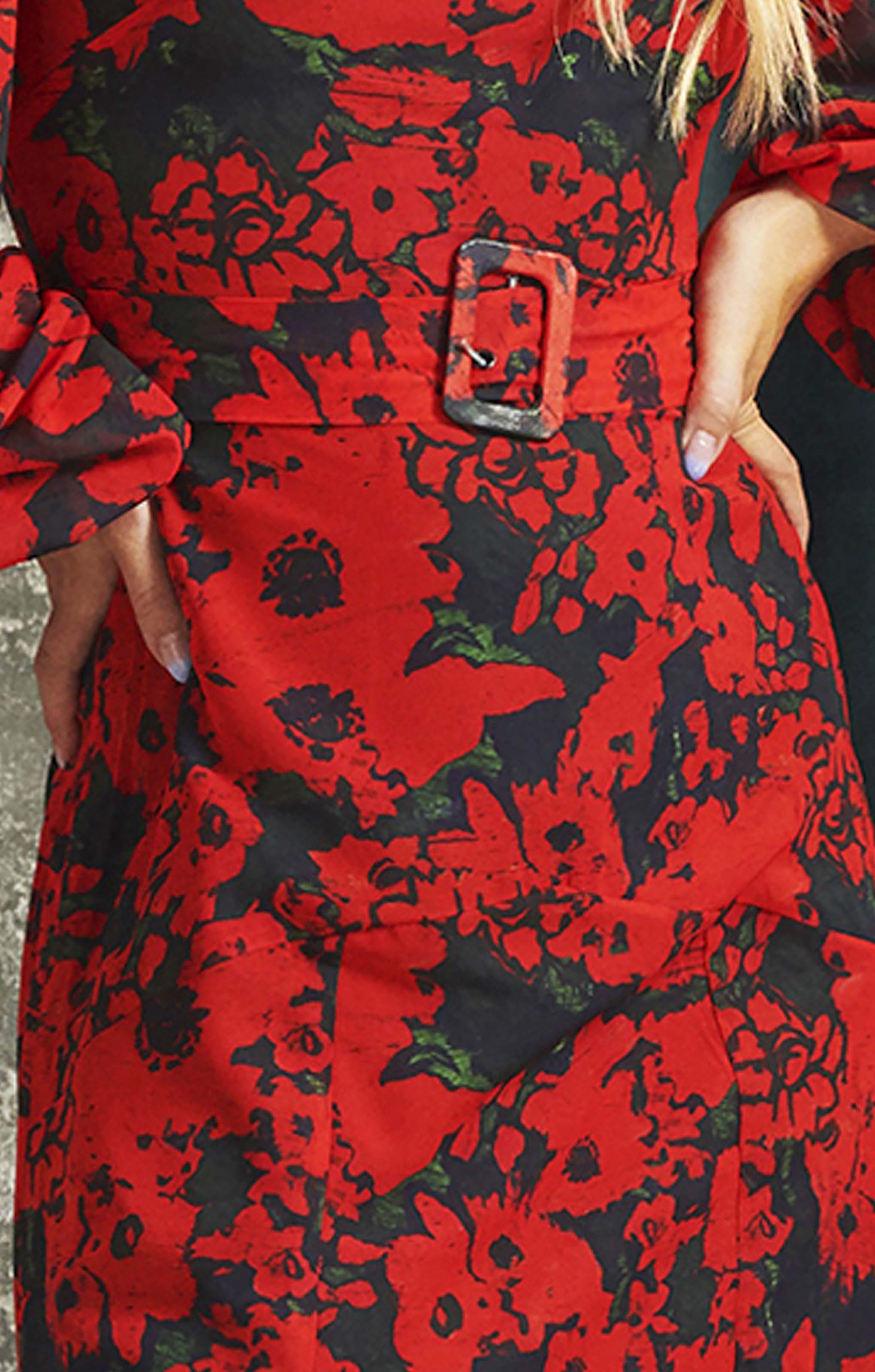 Hope & Ivy Red Gracie Dress