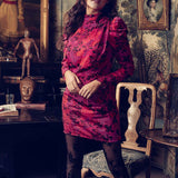 Hope & Ivy Pink Francesca Dress