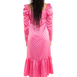Crās Dotty Pink Pil Dress
