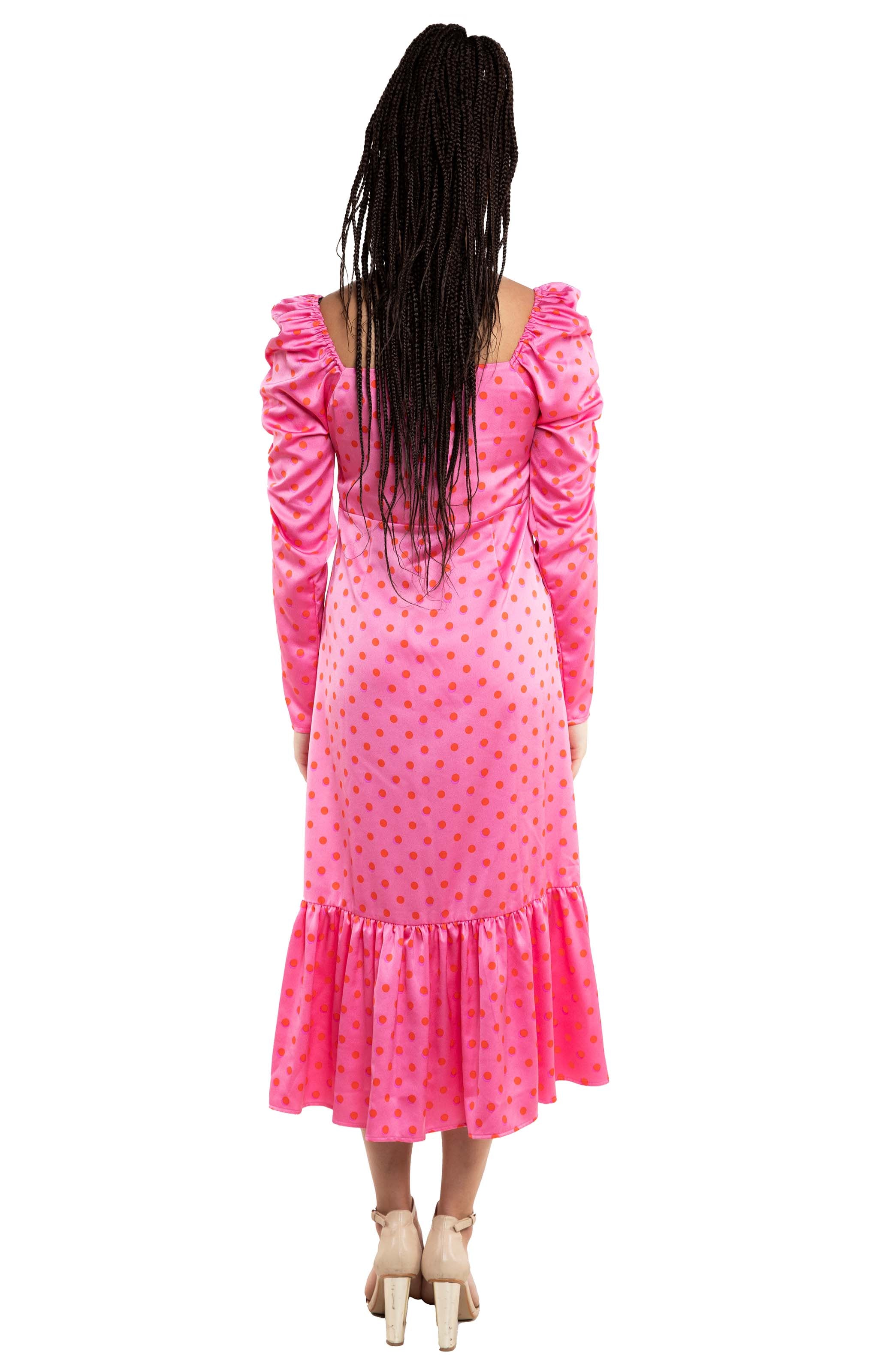 Crās Dotty Pink Pil Dress product image