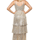 Saylor Gold Dalarie Maxi Dress product image