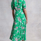 M&S X Ghost Green Floral Midi Dress