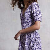 M&S X Ghost Ditsy Button Detail Dress