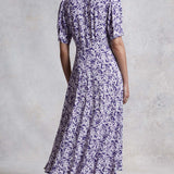 M&S X Ghost Ditsy Button Detail Dress