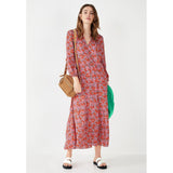 Hush Abelia Maxi Dress In 60s Floral Multi
