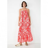 Hush Valencia Maxi Dress In Coral Reef