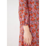 Hush Abelia Maxi Dress In 60s Floral Multi