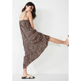 Hush Raven Maxi Dress In True Leopard