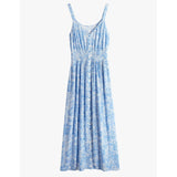 Hush Evelina Shirred Dress In Sea Life