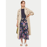 Jigsaw Wild Rose Midi Skirt