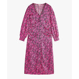 Hush Lucia Satin Midi Dress