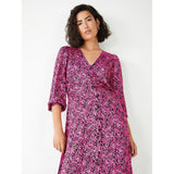 Hush Lucia Satin Midi Dress