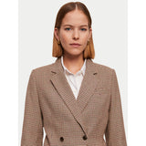 Jigsaw Clarence Puppytooth Jacket
