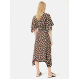 Jigsaw Collagerie Fig Leaf Dress