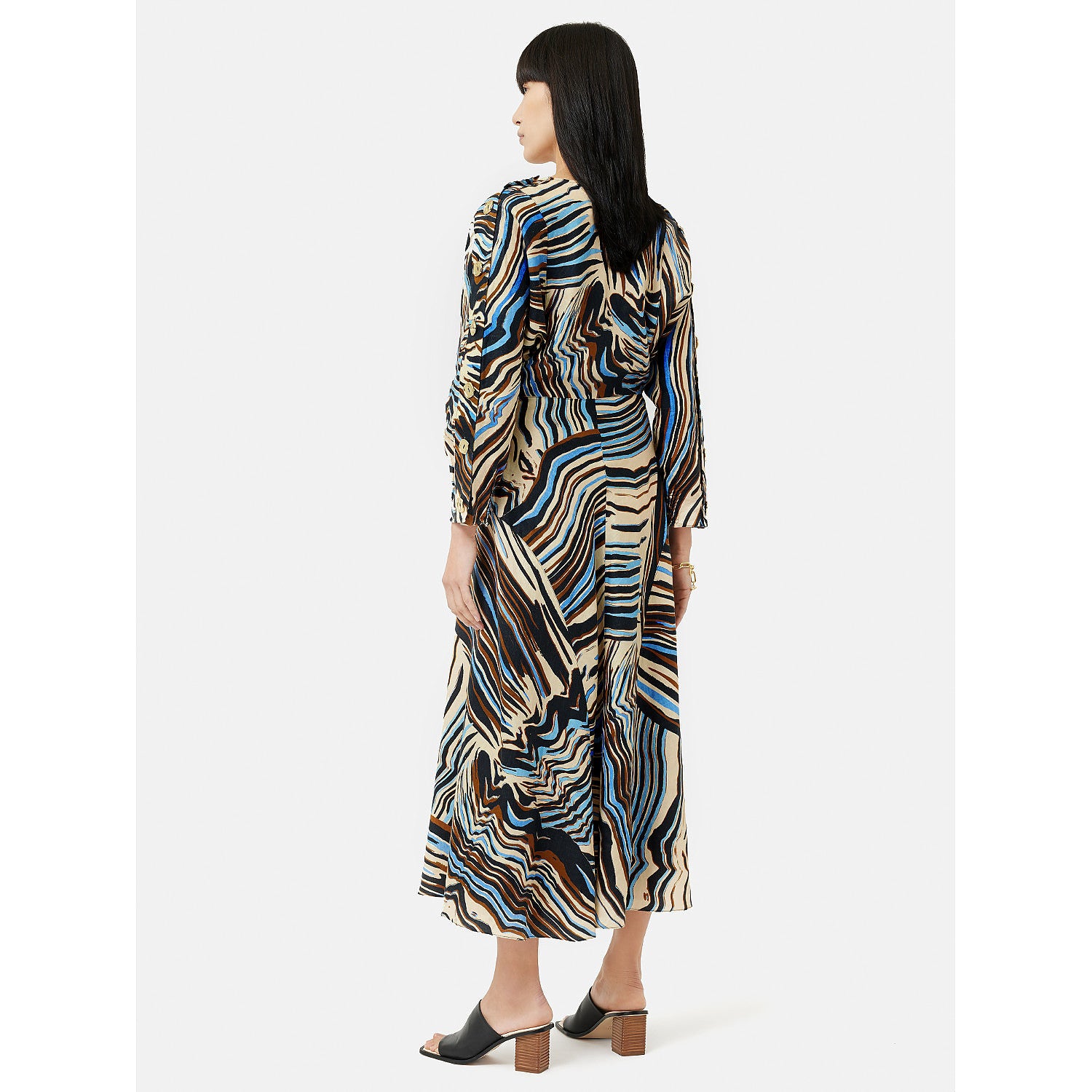 Jigsaw Terrain Linen Midi Dress – dresses by Jigsaw, available to rent from Hirestreet