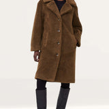 French Connection Borg Peacoat