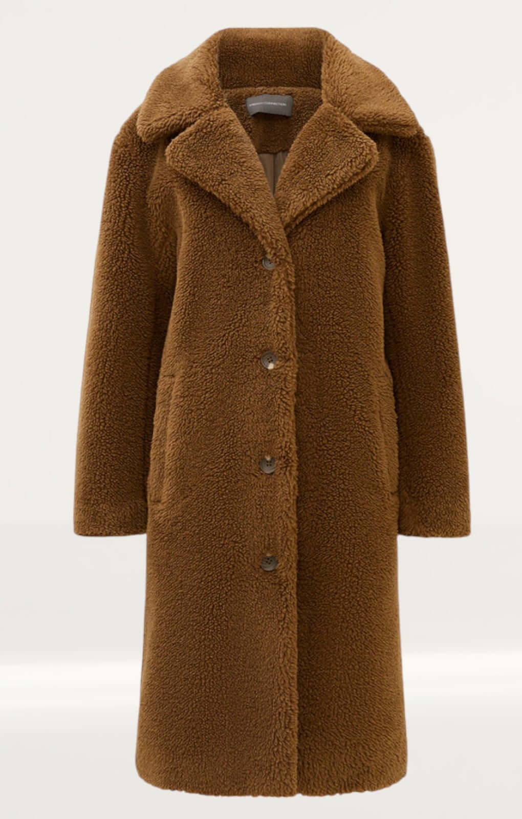 French Connection Borg Peacoat