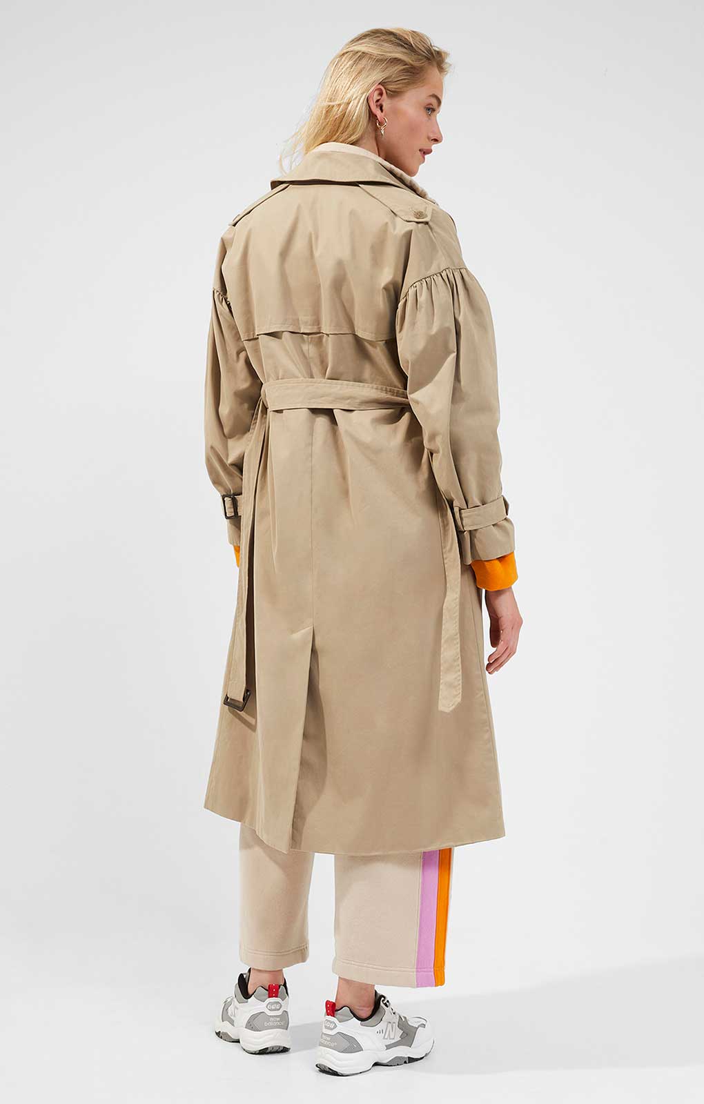 French Connection Anai Cotton Trench Coat