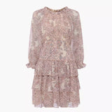 French Connection Demetra Tiered Gathered Skirt Dress