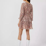 French Connection Demetra Tiered Gathered Skirt Dress