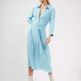 French Connection Augustine Delphine Shirt Dress Forget Me Not