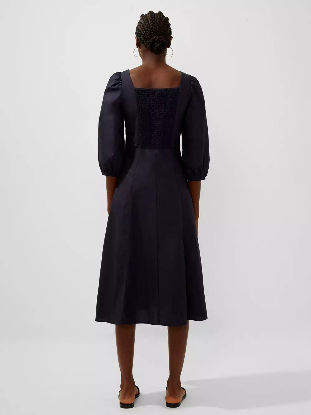 French connection utility blue dress 2025