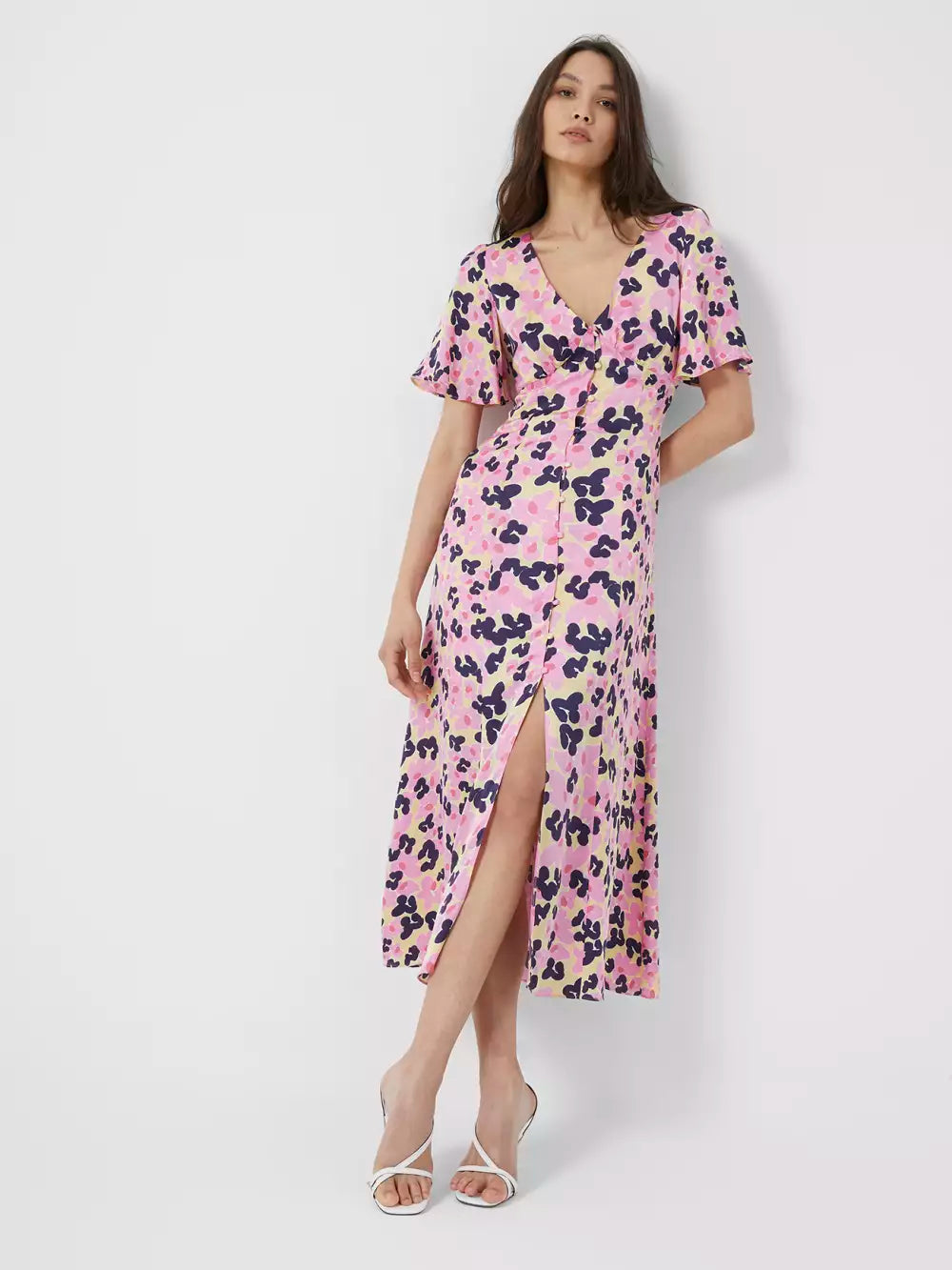 French Connection Cassia Elitan Long Tea Dress product image