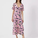 French Connection Cassia Elitan Long Tea Dress