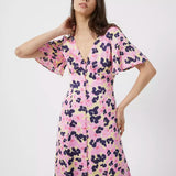 French Connection Cassia Elitan Long Tea Dress