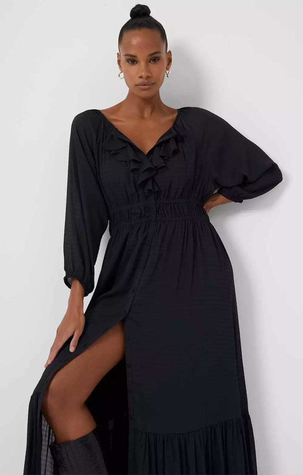 Button down maxi dresses online