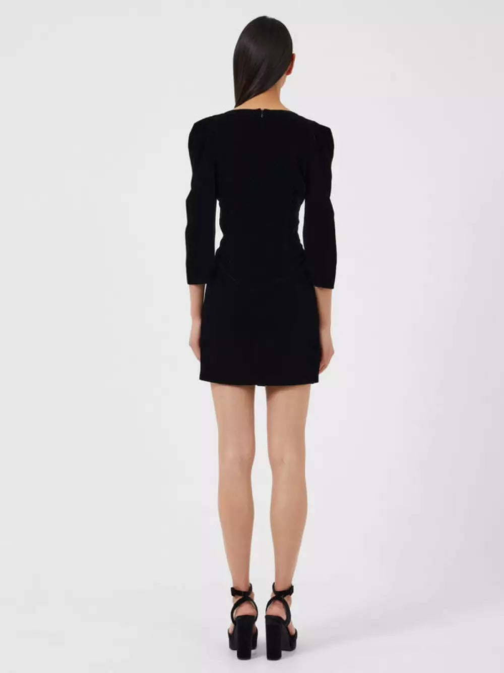 French Connection Ilavia Velvet Short Dress