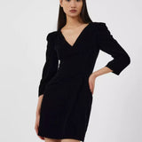 French Connection Ilavia Velvet Short Dress