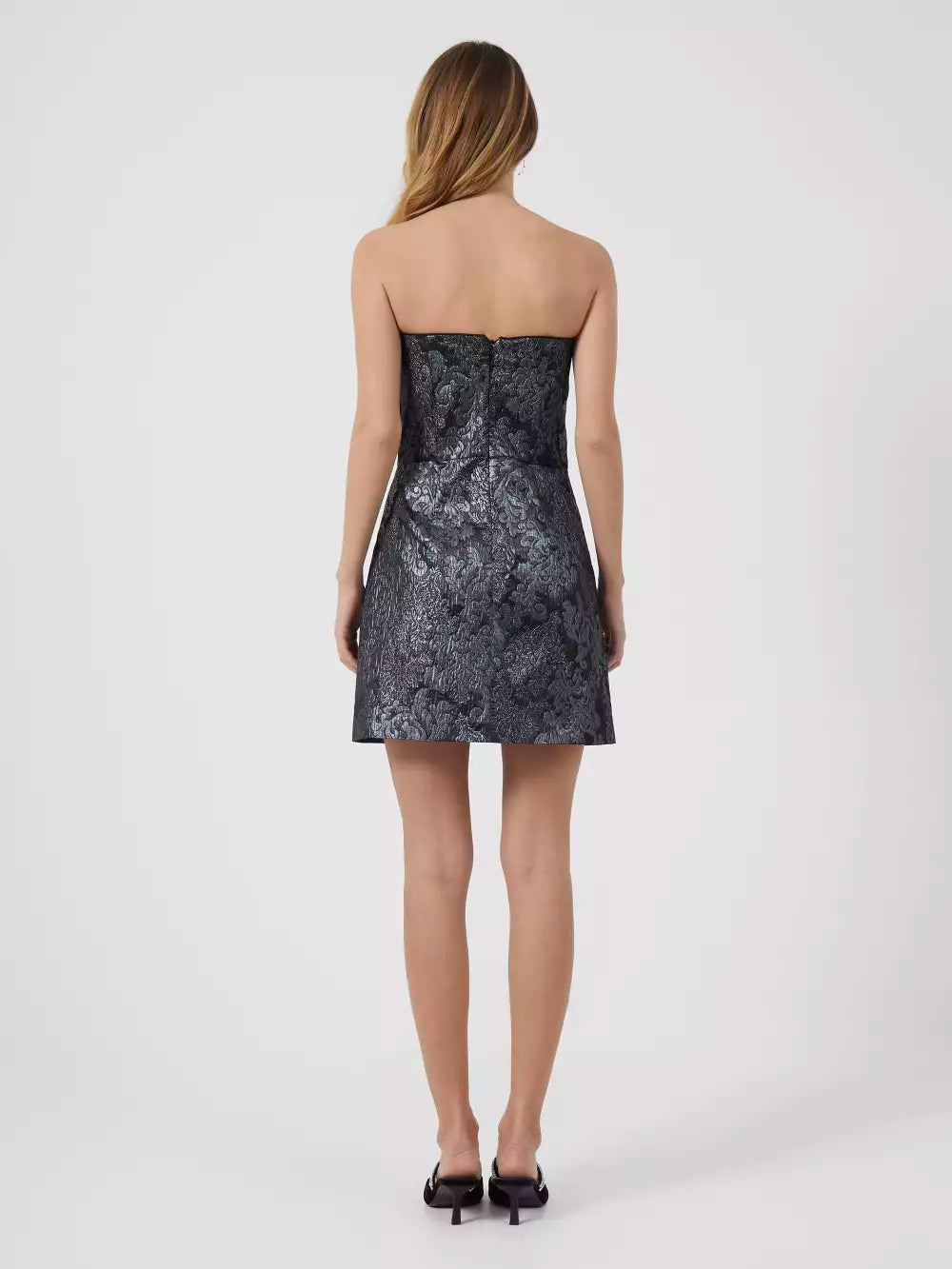 French Connection Little Shilling Jaq Boobtube Dress