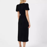 French Connection Ilavia Velvet Long Dress