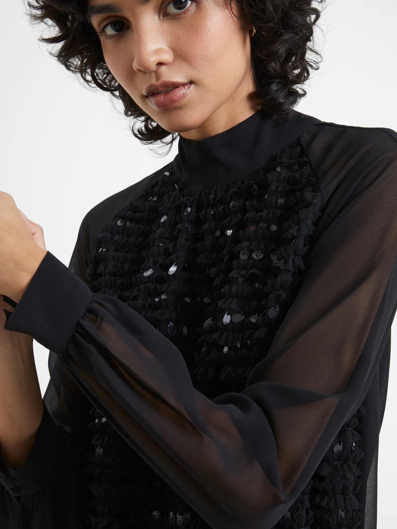 French Connection Carina Embellished Dress