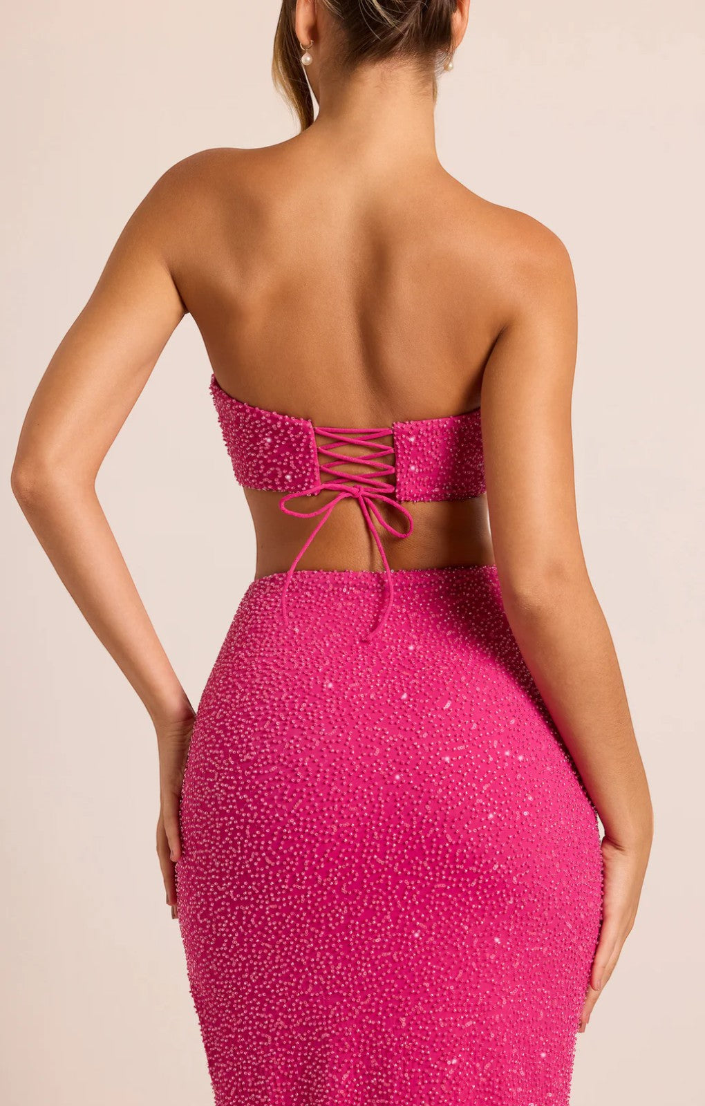 Rent Oh Polly Embellished CutOut Maxi Dress in Fuchsia | Hirestreet UK Rent Oh Polly Embellished CutOut Maxi Dress in Fuchsia | Hirestreet UK