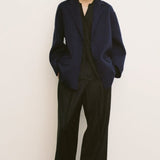 Zara Wool Blend Relaxed Blazer