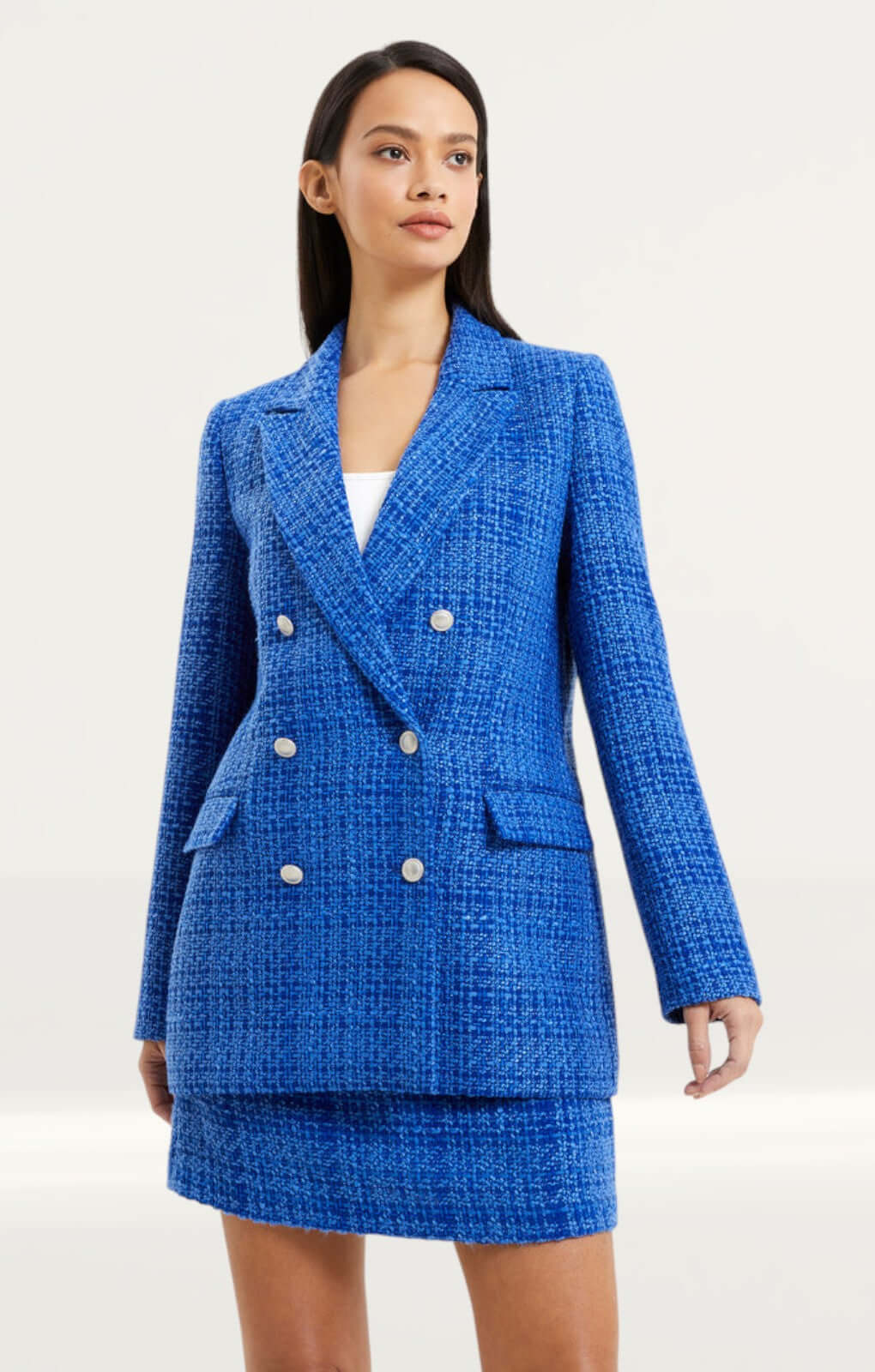 French Connection Azzurra Tweed Jacket