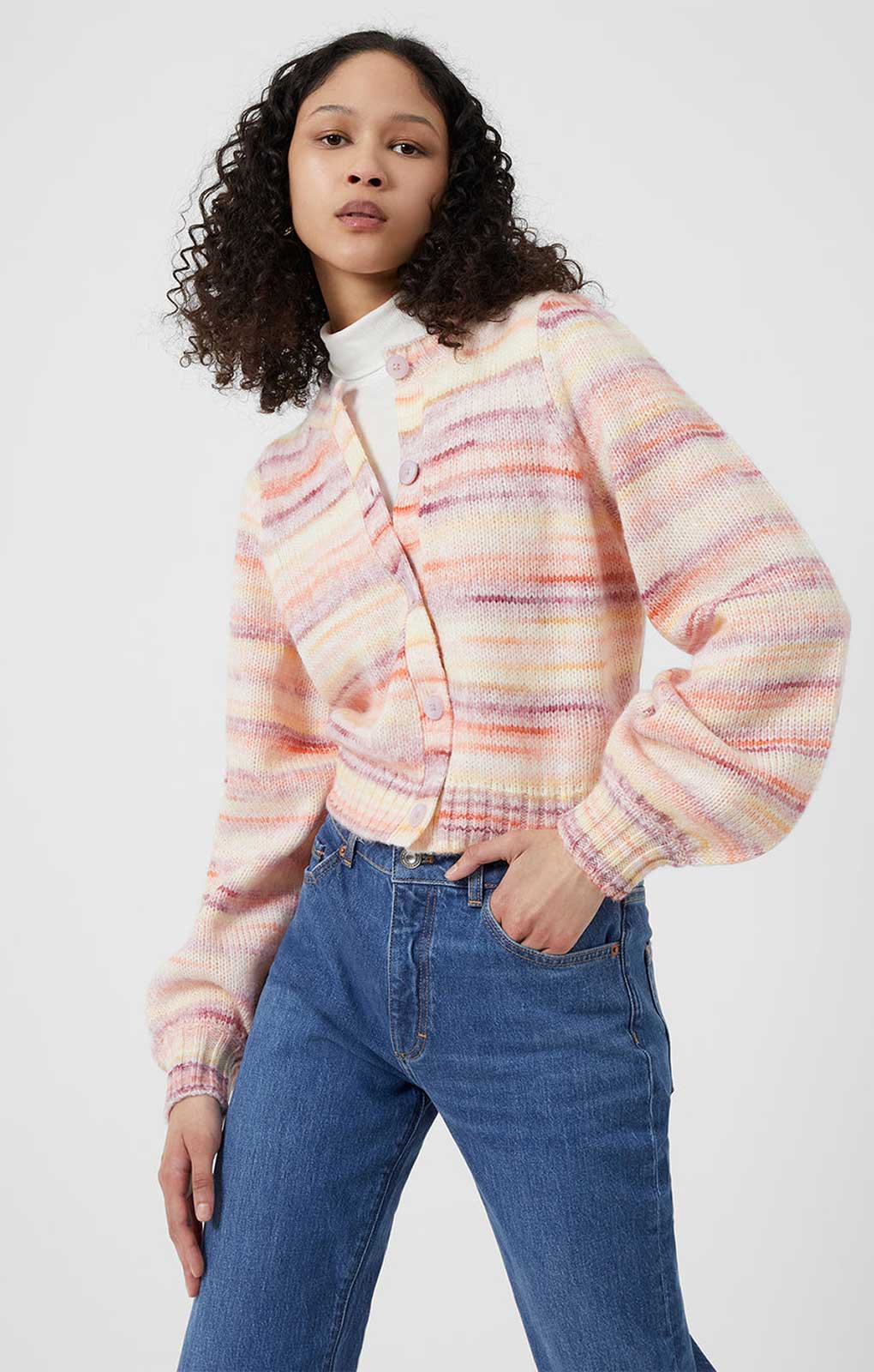 French Connection Maly Space Dye Cardigan