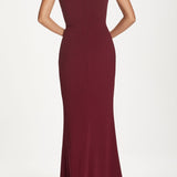Dress the Population Sandra Burgundy Dress