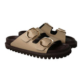 Nobody's Child Taupe Genuins Galia Sandals