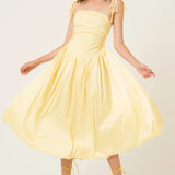 Amy Lynn Alexa Yellow Puffball Dress