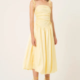 Amy Lynn Alexa Yellow Puffball Dress