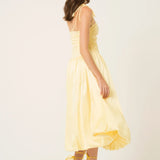 Amy Lynn Alexa Yellow Puffball Dress